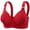Red, variant on ZKCCNUK Women's Bras Solid Lace Lingerie Bras Underwear Bralette Bras Comfortable Bra Everyday Bras Size 36-46