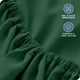 thumbnail image 4 of Bare Home Sábana Ajustable Bolsillo Extra Profundo de 22, Colección Premium 1800, Tamaño Queen, Verde Bosque, 4 of 7
