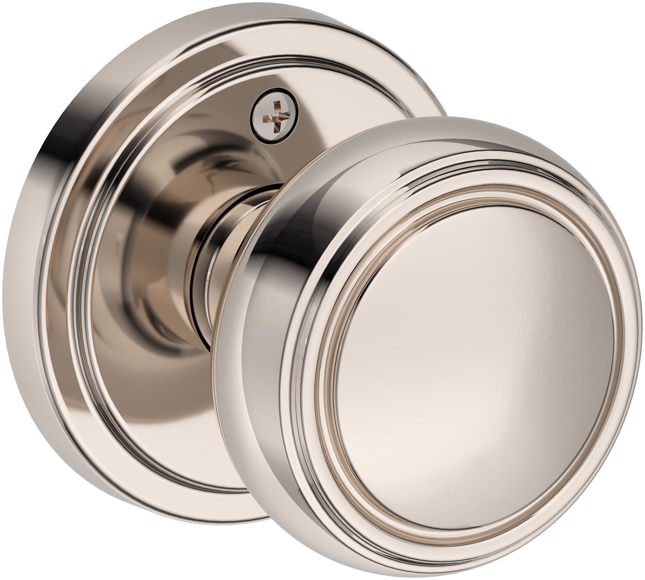 Baldwin PSBRESRR190 Bremerton Passage Door Knob Set - Black