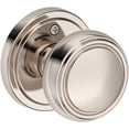 thumbnail image 2 of Baldwin Ps.Bre.Srr Bremerton Passage Door Knob Set - Brass, 2 of 7