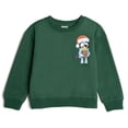 thumbnail image 2 of Bluey Bingo Chloe Christmas Fleece Sweatshirt and Jogger Pants Outfit Set Toddler to Big Kid, 2 of 4