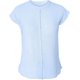 thumbnail image 5 of iZZZHH Camiseta casual de punto de manga corta de color sólido con cuello redondo para mujer Camisas de trabajo ajustadas para mujer, 5 of 5