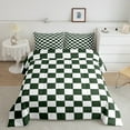 thumbnail image 2 of Erosebridal Teens Lattice Checkerd Bedding Sets Full with Comforter,Buffalo Plaid Duvet Insert,Teens Bedroom Decor,3pcs, 2 of 8