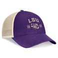 thumbnail image 3 of Men's Top of the World Purple LSU Tigers Heritage Waylon Trucker Adjustable Hat, 3 of 4