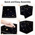 thumbnail image 4 of Gemini Constellation Foldable Toy Box Organizer Bins Storage Cubes with Handle, 10.8"x10.5"x10.6", Large Capacity, 4 of 6