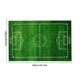 thumbnail image 3 of Alfombra suave de campo de fútbol ZJT250131492 | Alfombra de poliéster verde antideslizante para interior y exterior | Tapete de césped deportivo de 99 x 199 cm para sala de estar, dormitorio, mesa, 3 of 5