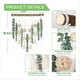 thumbnail image 5 of Decoración Colgante de Pared de Eucalipto, Planta de Eucalipto Artificial, Hojas Falsas, Decoración de Pared con de Madera, 5 of 5