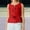 Red, variant on Women's Tank Tops Women'S Blouse Solid Color Tie With Bow Sleeveless Shirt Casual,White Women's Tanks & Camis XL