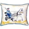 thumbnail image 3 of Carriage & Horse Large Indoor/Outdoor Pillow 16x20, 3 of 3