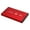 Red, variant on Naierhg Hard Disk Case Wear Resistant Dustproof Aluminium Alloy 2.5 Inch USB 2.0 External Hard Disk Enclosure for Laptop