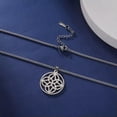 thumbnail image 5 of EOEMY Celtic Knot Pendant Stainless Steel Necklace Jewelry Gift, 5 of 9