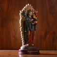 thumbnail image 4 of Hand-Made Nun Statues Smooth Body Lines Resin Statue Gifts Family Decorative, 4 of 6