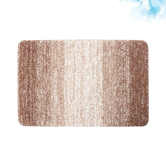 BESTYASH Multi-Color Bathroom Rug with Non- Backing, Soft Absorbent Floor Mat for Home, Shower, Tub, and Bath