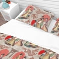 thumbnail image 4 of Designart Ensemble de Literie Orientale 'Japanese & Chinese Culture Pattern' - Housse de Couette et Impostes, 4 of 4