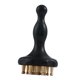 thumbnail image 2 of Cepillo de masaje corporal Brass Point con mango de madera y cepillo ergonómico para la presión de los meridianos Mango largo de 21 dientes, 2 of 9