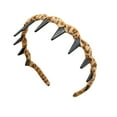 thumbnail image 2 of Fiudx Diademas de Leopardo, Elegante Aro para El Pelo con Dientes Ondulados, Diseño Cómodo y Antideslizante, Versátiles para Fiestas Escolares En Casa, Ideales para Hombres, Mujeres y Adolescentes., 2 of 6