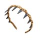 thumbnail image 2 of Diademas con dientes de leopardo, peine, aro de plástico, bandas para el cabello con dientes en forma de U, aro para el cabello con dientes ondulados, tazón de silicona de forma exquisita, 2 of 5