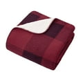 thumbnail image 2 of hometrends Reversible Sherpa Throw, 2 of 2
