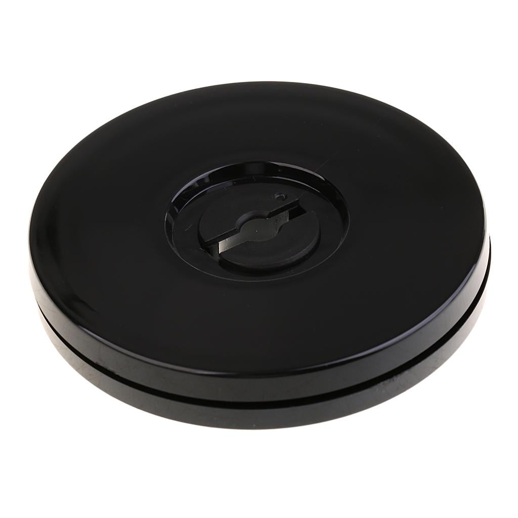 3inch Black Rotating Disc Turn Table for Antique Jewelry Display Accessory 