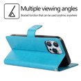 thumbnail image 4 of Stylish PU Leather Flip Phone Case with Card Slots for iPhone 14/13/12/11 Pro Max/X/XR/XS Max/8/7/6/6s Plus, 4 of 4