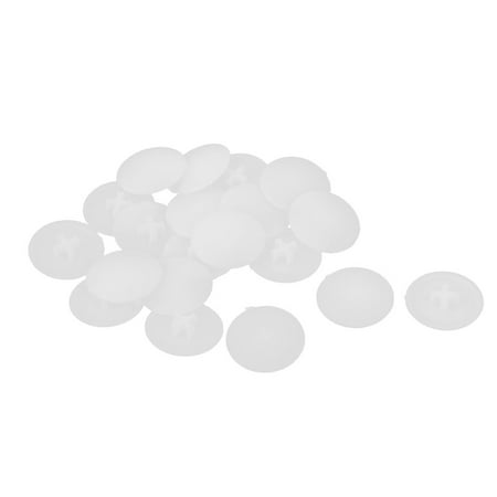 

Round Shaped Furniture Decorative Cover Screw Caps Lids 20PCS