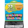 thumbnail image 2 of Pearlized Latex Balloons, 12 in, Shadow Black, 72ct, 2 of 2