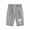 X411 Grey, variant on Toddler Girls Shorts Coconut Tree Print Elastic Waist With Drawstring and Pockets Summer Lightweight Girls Shorts Size 3-4 Years Red
