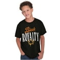 thumbnail image 4 of Black Royalty Graffiti Paint Drip Crewneck T Shirts Boy Girl Teen Brisco Brands S, 4 of 6