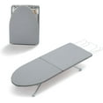thumbnail image 7 of LUFF Tabletop Ironing Board,Portable Iron Board with Iron Rest, Foldable Small Ironing Board with Heat Resistant Cover and 100% Cotton Pad, 31.5"x11.8"x7", Grey, 7 of 7