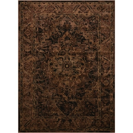 - Nourison Delano Espresso Area Rug