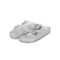 thumbnail image 5 of Forever EA81 Women Glitter Jelly Open Toe Double Buckle Footbed Sandal, 5 of 5