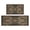 Farmhouse Bohemian Indoor, variant on Farmhouse Rooster Kitchen Rugs Set, 17x29 +17x47, Cushioned and Non-Skid, Washable for Kitchen, Living Room, Office Gift for Friends, Family