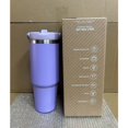 thumbnail image 3 of Explosive stainless steel vacuum insulated cup with lid and straw suitable for iced tea or coffee milkshake travel cup 2.0H 30oz, 3 of 4