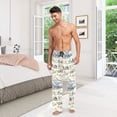 thumbnail image 6 of FORMRS Mens Pajama Pants with Pockets Sleepwear Lounge Bottoms Sizes S-2XL, Snowy Mountains, 6 of 7
