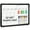 Calendar Whiteboard 16" x 12" Black Frame, variant on Dry Erase Calendar Whiteboard Calendar Magnetic White Board Double-Sided ,16" X 12" Calendar Monthly Whiteboard, Small Wall Hanging Calendar Board for Home, Office, Kitchen, Black Frame