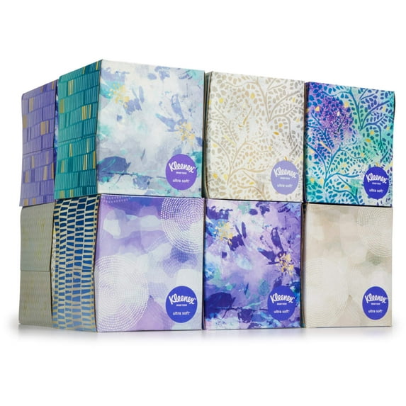 Kleenex Ultra Soft Tissues, 3-Ply - 85 Count (Pack of 12)