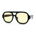 thumbnail image 5 of Iconic Classy Luxe Thick Metal Core Arm Racer Sunglasses Black - Beige, 5 of 8