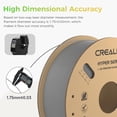 thumbnail image 4 of Filamento para impresora 3D Creality Hyper PLA gris de 4 kg, 4 of 7