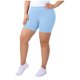 thumbnail image 2 of TaTaai Women's Plus Size Ribbed Yoga Shorts 3 Inch Elastic Waist Stretchy High Waist Athletic Gym Workout Non See Through Tummy Control Casual Lounge Bottoms Gift, 2 of 8
