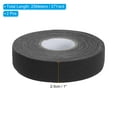 thumbnail image 2 of 1"X27 Yard Hockey Tape Multipurpose Grip Protector for Hockey Stick Blade Bat, Black 2 Pack, 2 of 6