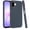 Dusk Blue, variant on Phone Case Cover for Samsung Galaxy A07 4G Slim Classic Hybrid Around Rubber Gummy Gel Slick Hard PC Silicone TPU Chromed Button Cover Red