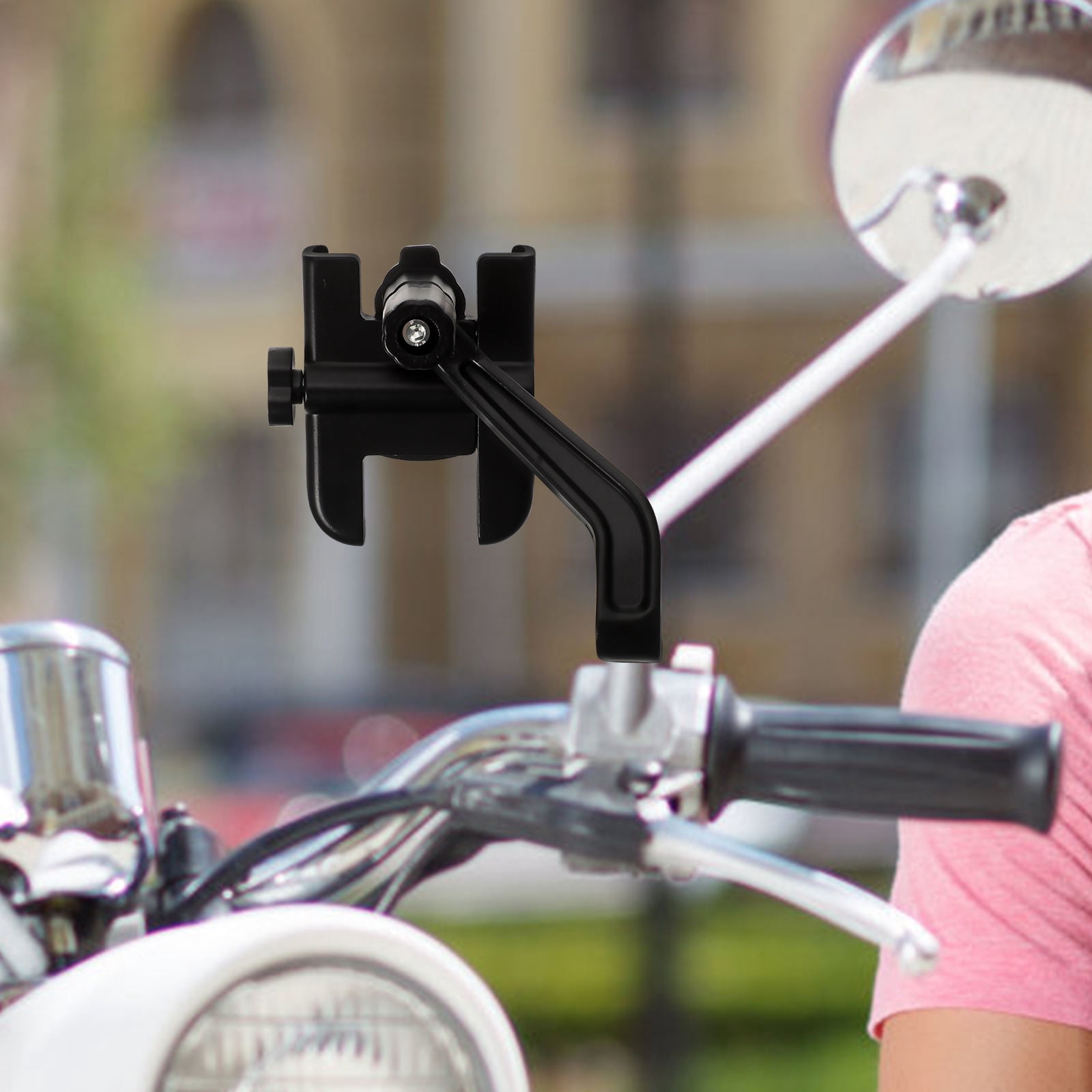 TAILTOSS  2Pcs Multi-Functional Phone Rack for Motorcycles and Electric Vehicles