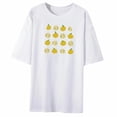 thumbnail image 4 of Camiseta para mujer, ropa, trajes elegantes, pantalón corto informal clásico, Tops de manga, ropa para deportes, vacaciones, desplazamientos, senderis XL, 4 of 10