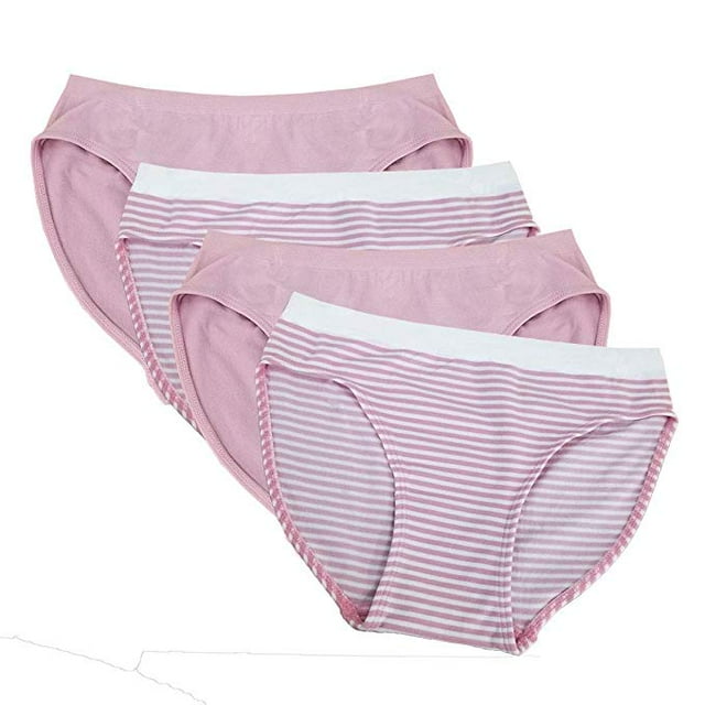 FEM Intimates Culottes Bikini Sans Coutures pour Filles - Lot de 4