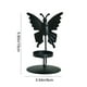 thumbnail image 3 of Seyotauo Black Wrought Iron Candle Holders - Leaf & Butterfly Shaped Metal Candle Stands, Romantic Decor for Dining Table & Living Room, Durable Iron Craft Ideal for Christmas & Home Decor, 3 of 6