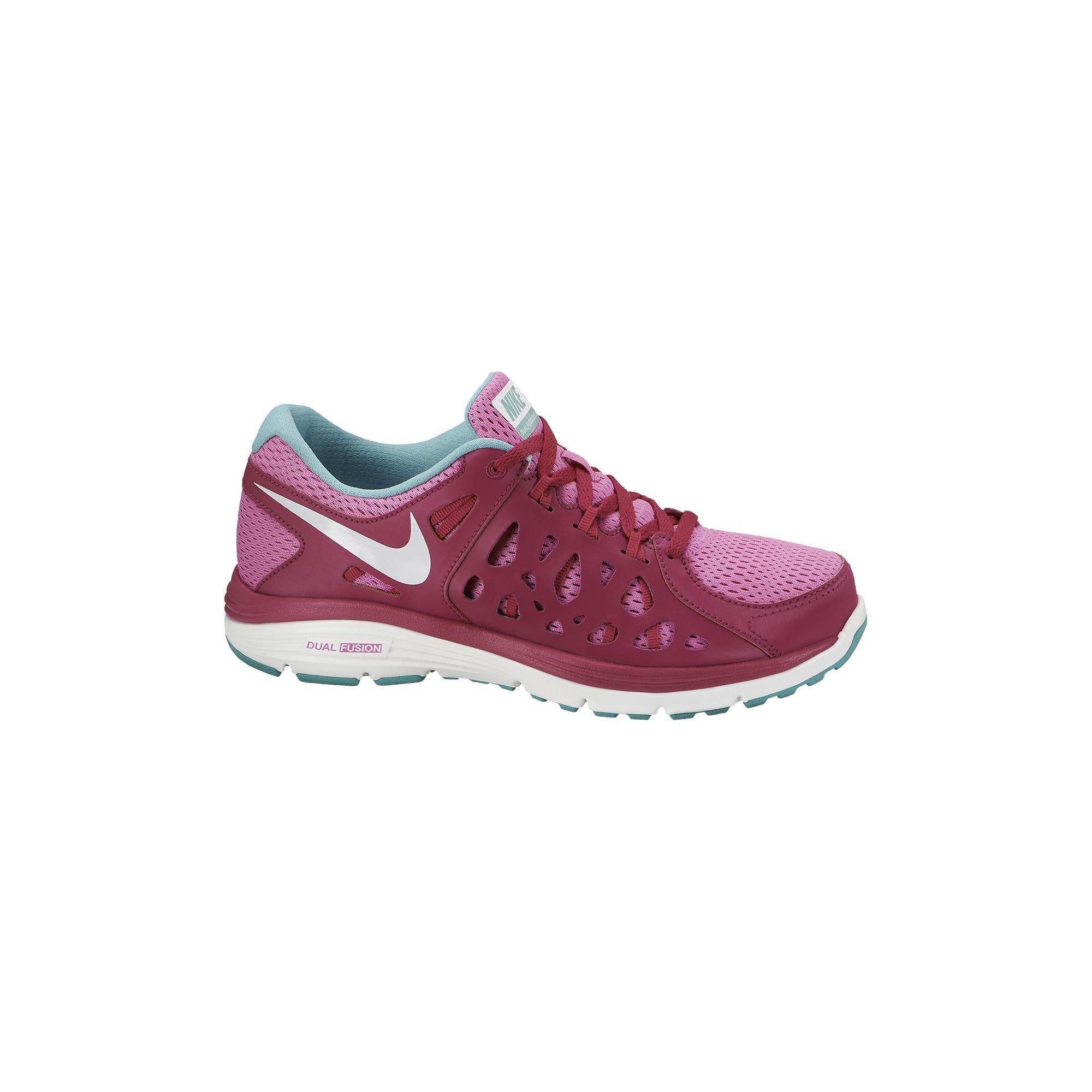 cocinero Atajos Minúsculo Nike Dual Fusion 2 Ladies Running Shoes Purple/Pink - Walmart.com