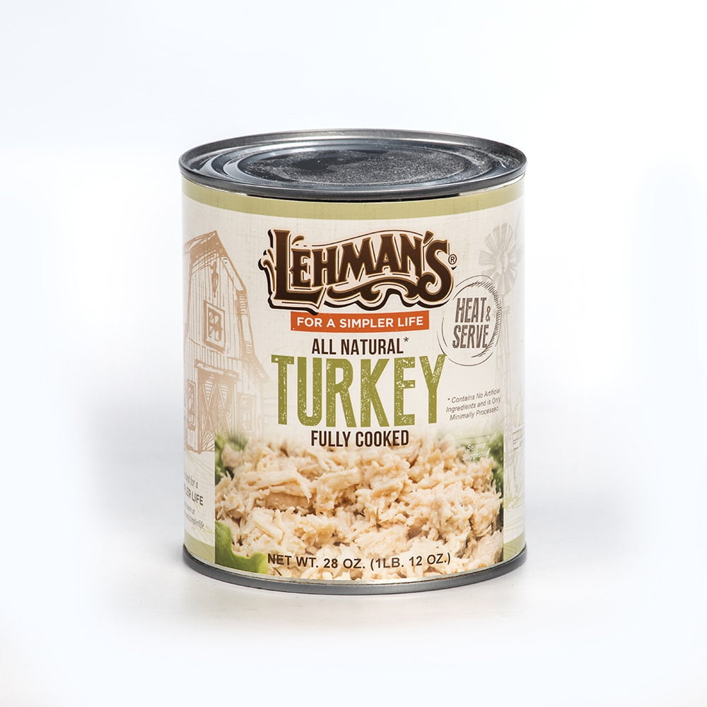Lehman's Canned Turkey Meat (Case of 12 Cans)
