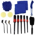 thumbnail image 2 of Kit de cepillos para polvo con detalles, herramienta de limpieza exfoliante para Interior de coche, ruedas exteriores, ventilación de aire para tablero, 15 Uds. Jadeshay A, 2 of 8