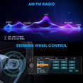 thumbnail image 2 of SOUNDKITS Single Din Car Radio with CarPlay: Bluetooth Car Stereo Android Auto - 6.5 Inch IPS Touchscreen Phonelink GPS Navigatio, 2 of 7