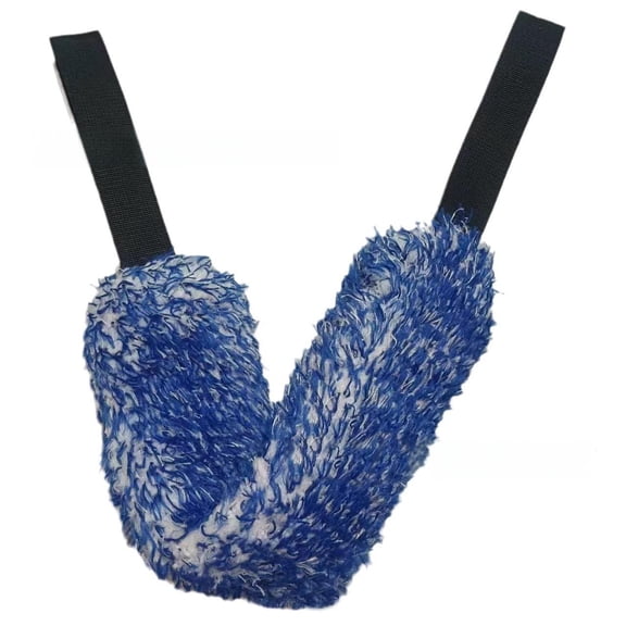 2X Microfiber Multi-Use Cleaning Tool Crevice Cleaning Brush, Wheel Clean Brush-Blue